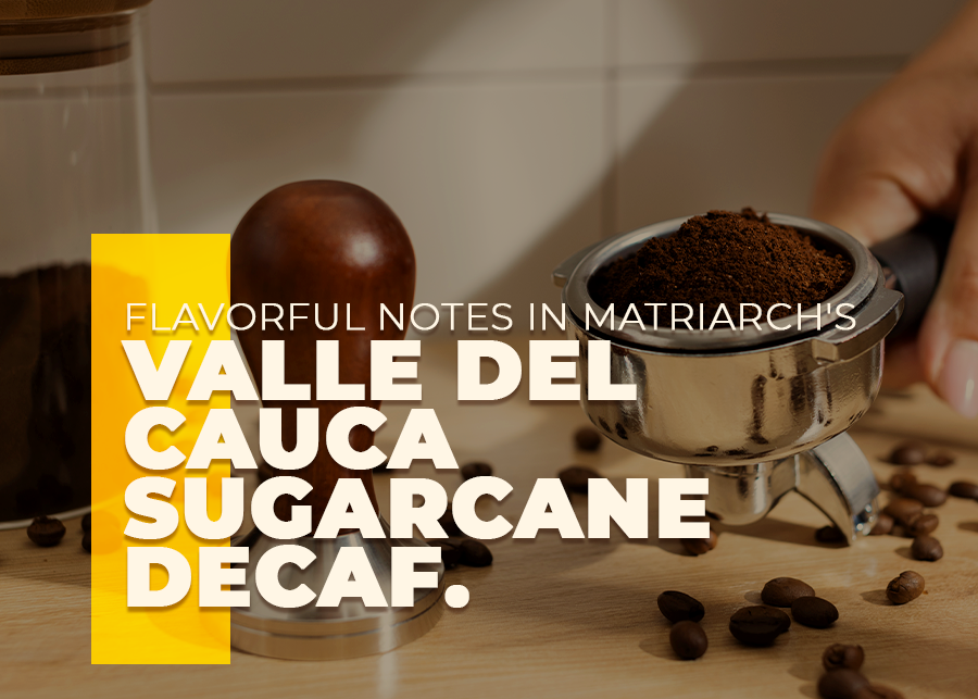 Flavorful Notes in Matriarch's Valle Del Cauca Sugarcane Decaf